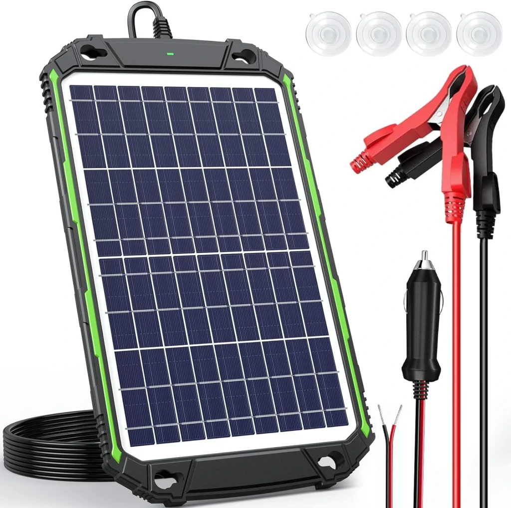 10W 12V Solar Battery Charger Maintainer PRO